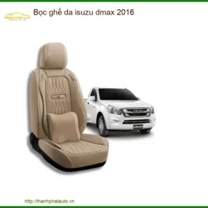 Bọc Ghế Da Isuzu Dmax 2016 - Địa Chỉ Lắp Đặt Uy Tín TPHCM