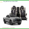 Bọc ghế da Isuzu Dmax - Đơn Vị Thi Công Da Chính Hãng Giá Tốt TPHCM