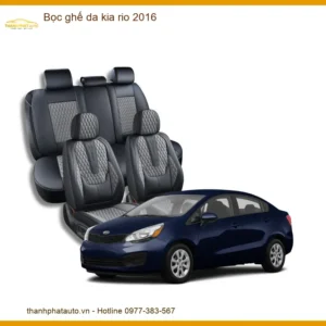 Bọc Ghế Da Kia Rio 2016 - Trung Tâm Chuyên Bọc Ghế Da Uy Tín TPHCM