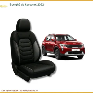 Bọc Ghế Da Cao Cấp Kia Sonet 2022 - Trung Tâm Lắp Đặt Chính Hãng TPHCM
