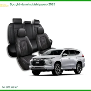 Bọc Ghế Da Mitsubishi Pajero 2025 - Địa Chỉ Lắp Đặt Ghế Da Chính Hãng TPHCM