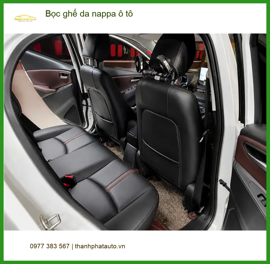 Bác Cường bọc ghế da nappa ô tô Kia K3 Quận Thủ Đức cho xe mới mua thêm đẳng cấp ảnh thực tế 2