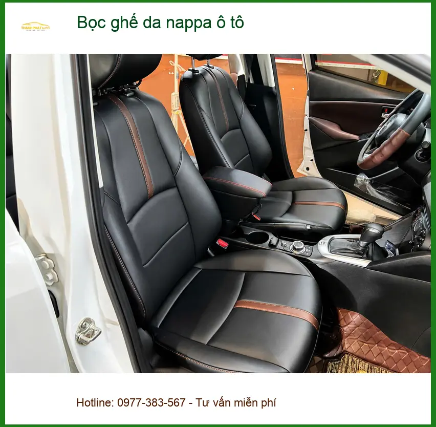 Chị Thảo bọc ghế da nappa ô tô cho Kia Carnival ở Quận 12 ảnh thực tế 2