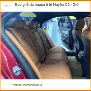 Trung Tâm Bọc Ghế Da ghế da nappa ô tô Huyện Cần Giờ - Lắp Đặt Giá Tốt