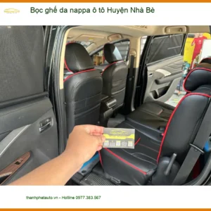 Địa Chỉ May Bọc Ghế Da ghế da nappa ô tô Huyện Nhà Bè - Giá Tốt TPHCM - Ảnh 3