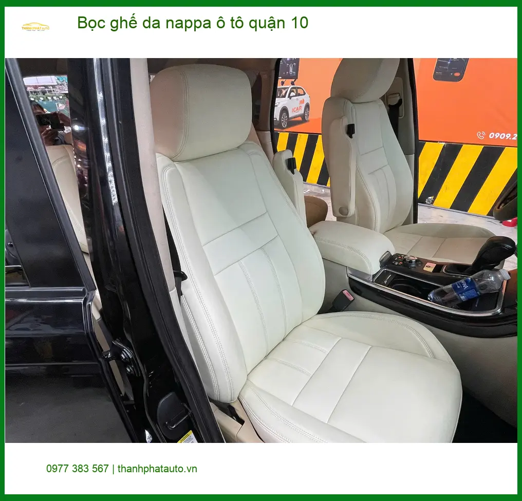 Cửa Hàng May Bọc Ghế Da ghế da nappa ô tô quận 10 - Thi Công Chuyên Nghiệp