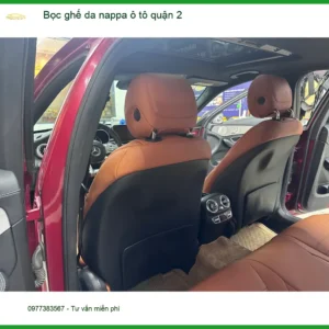 Trung Tâm May Bọc Ghế Da ghế da nappa ô tô quận 2 - Thi Công Chuyên Nghiệp - Ảnh 2