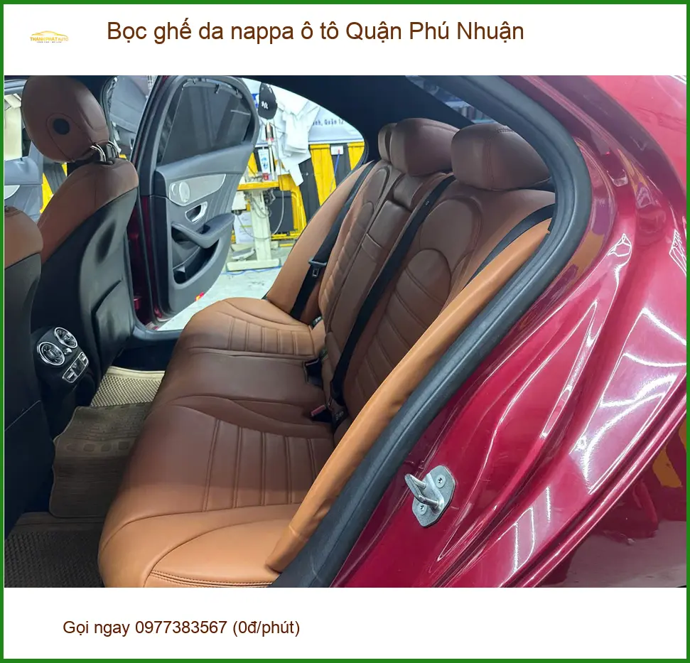 Nơi Bọc Ghế Da ghế da nappa ô tô Quận Phú Nhuận - Giá Tốt TPHCM