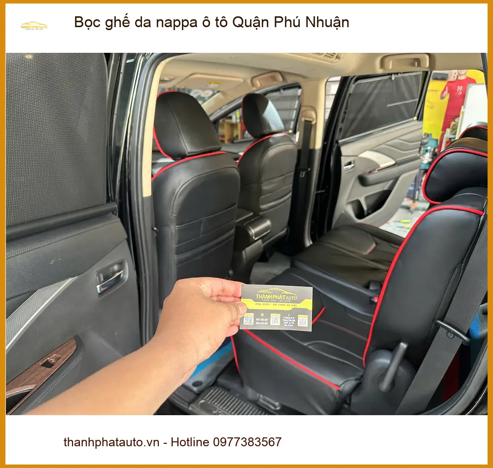 Nơi Bọc Ghế Da ghế da nappa ô tô Quận Phú Nhuận - Giá Tốt TPHCM ảnh thực tế 2