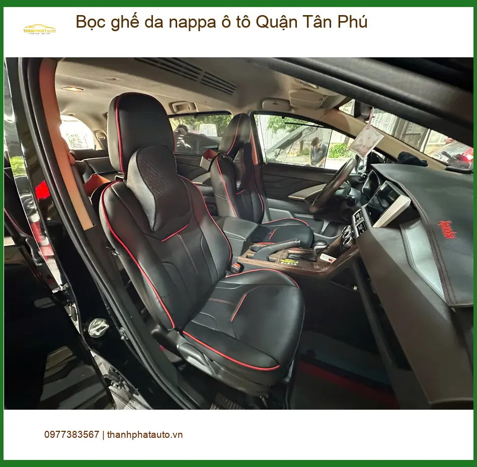 Địa Chỉ Bọc Ghế Da ghế da nappa ô tô Quận Tân Phú - Giá Tốt TPHCM