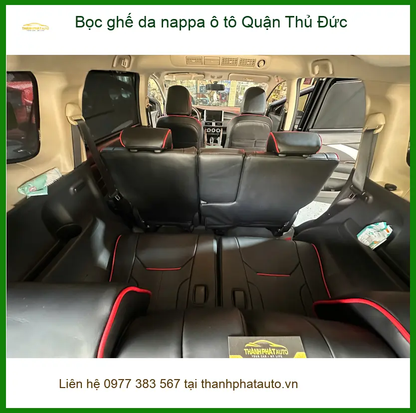Cửa Hàng Bọc Ghế Da Nappa Ô Tô Quận Thủ Đức - Thi Công Chuyên Nghiệp ảnh thực tế 2