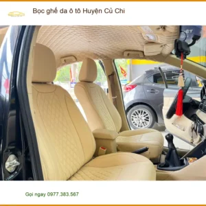 Cửa Hàng May Bọc Ghế Da ghế da ô tô Huyện Củ Chi - Thi Công Chuyên Nghiệp