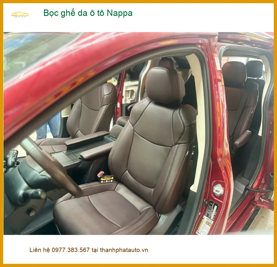 Chị An bọc ghế da ô tô Nappa cho Hyundai Creta tại Quận Tân Phú ảnh thực tế 3