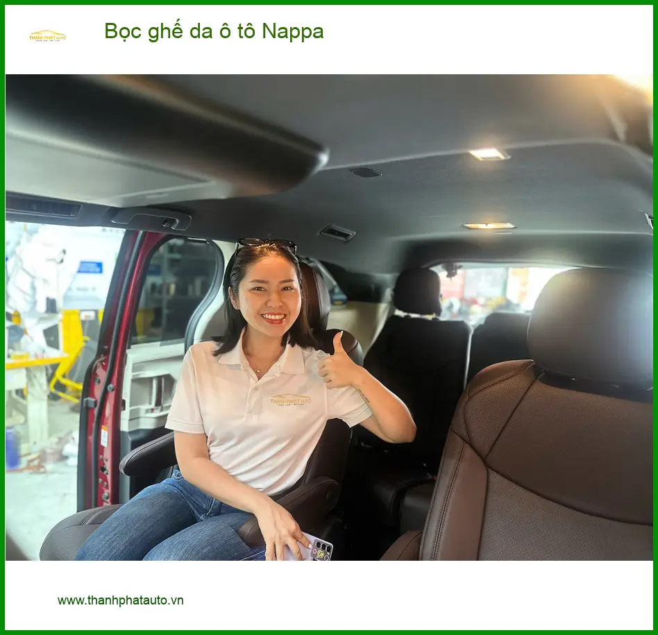 Anh Tùng bọc ghế da ô tô Nappa cho Mazda CX-5 tại Bình Chánh để nội thất thêm đẳng cấp ảnh thực tế 3