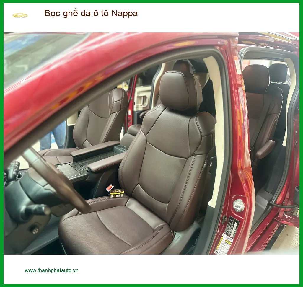 Anh Tùng bọc ghế da ô tô Nappa cho Mazda CX-5 tại Bình Chánh để nội thất thêm đẳng cấp ảnh thực tế 4