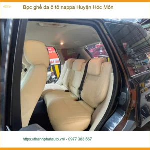 Địa Chỉ Bọc Ghế Da ghế da ô tô nappa Huyện Hóc Môn - Giá Tốt TPHCM - Ảnh 2