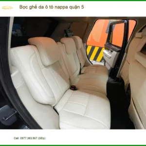 Cửa Hàng Bọc Ghế Da ghế da ô tô nappa quận 5 - Thi Công Chuyên Nghiệp - Ảnh 2