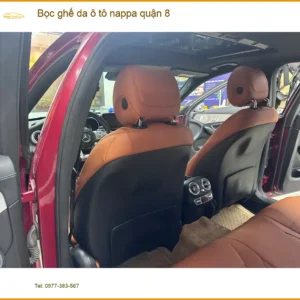 Trung Tâm May Bọc Ghế Da ghế da ô tô nappa quận 8 - Lắp Đặt Uy Tín TPHCM - Ảnh 2