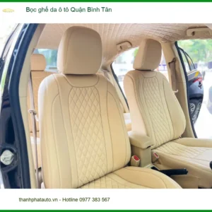 Cửa Hàng Bọc Ghế Da ghế da ô tô Quận Bình Tân - Thi Công Chuyên Nghiệp