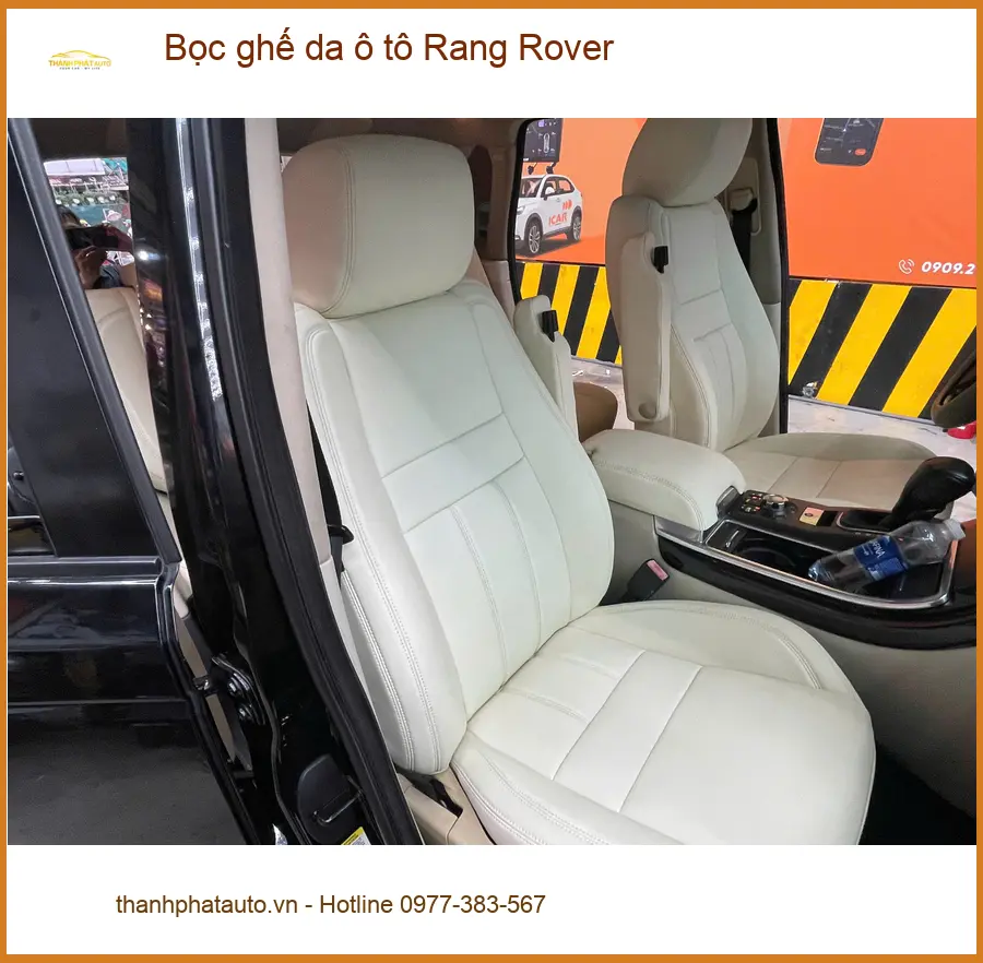Anh Khang bọc ghế da Rang Rover tại Thủ Đức để nâng tầm nội thất ảnh thực tế 3