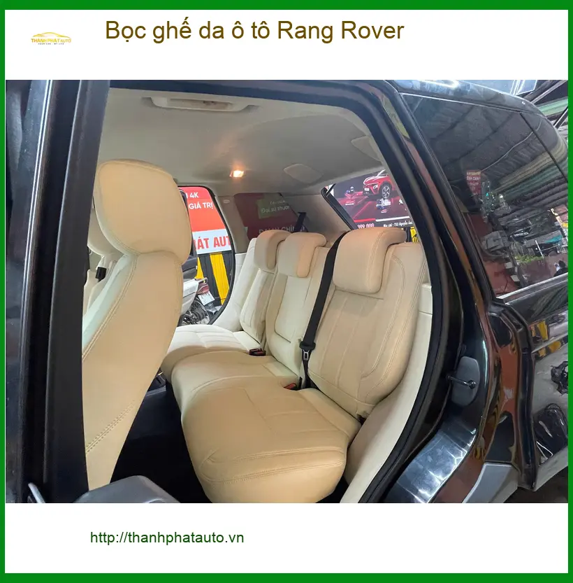 Anh Khang bọc ghế da Rang Rover tại Thủ Đức để nâng tầm nội thất ảnh thực tế 4