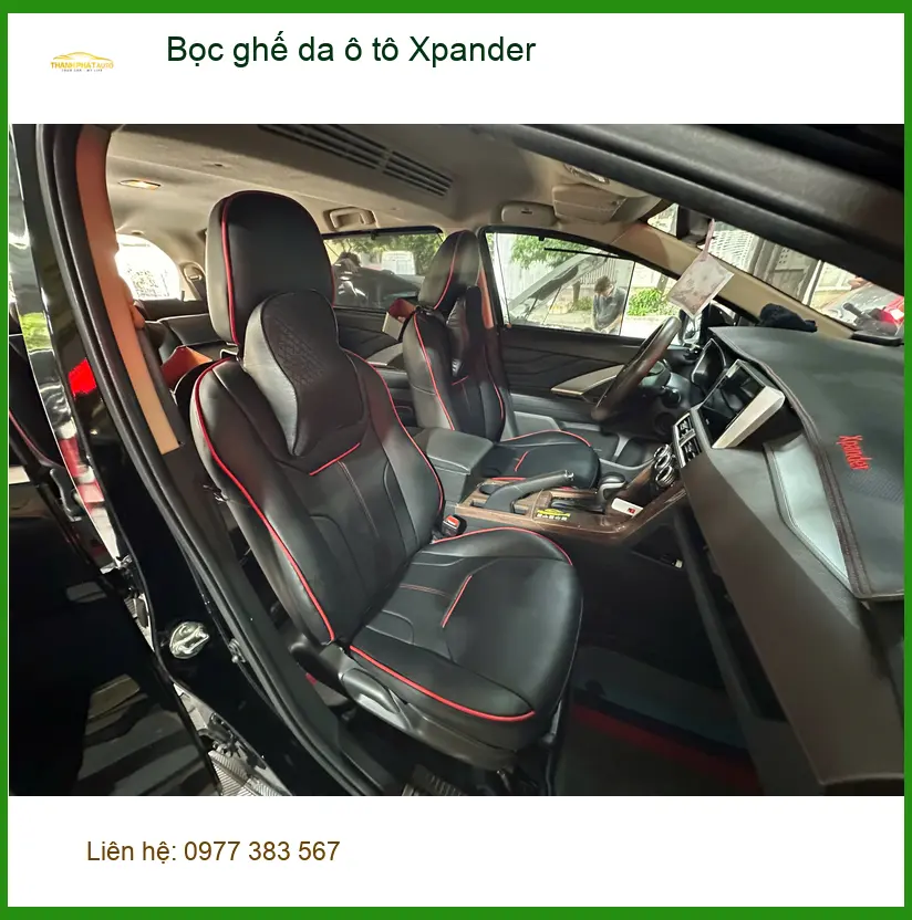 Anh Tùng bọc ghế da ô tô Xpander tại Hóc Môn để nâng tầm không gian xe ảnh thực tế 2