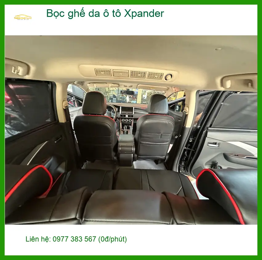 Anh Tùng bọc ghế da ô tô Xpander tại Hóc Môn để nâng tầm không gian xe ảnh thực tế 4