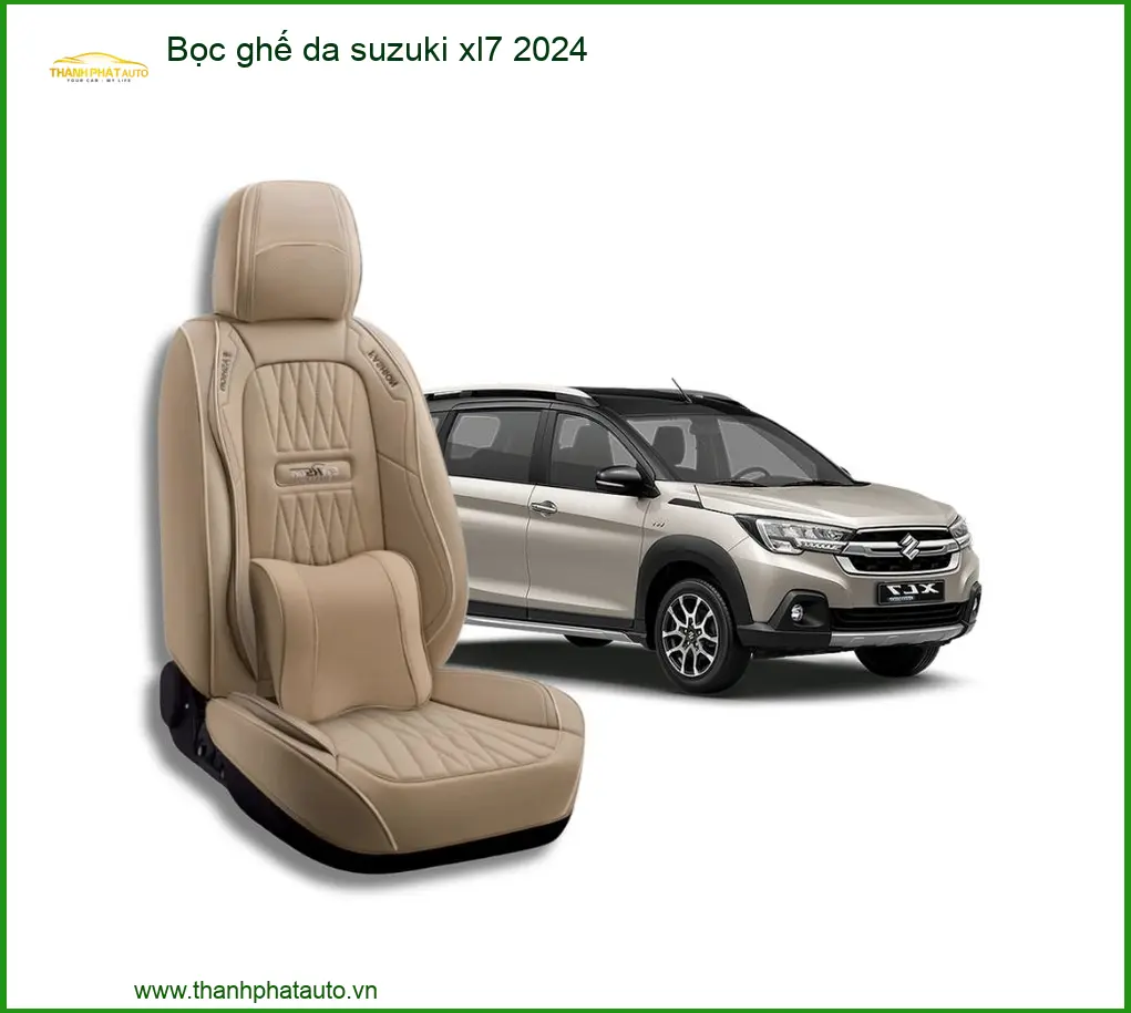 Bọc Ghế Da Suzuki XL7 2024 Cao Cấp - Địa Chỉ Gắn Chính Hãng TPHCM