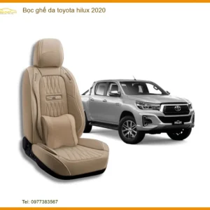 Bọc Ghế Da Toyota Hilux 2020 - Trung Tâm Lắp Đặt Uy Tín TPHCM