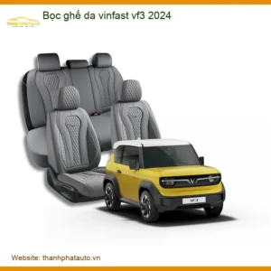 Bọc Ghế Da VinFast VF3 2024 - Trung Tâm Thi Công Ghế Da Chính Hãng TPHCM