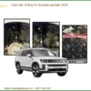 Cách âm chống ồn Hyundai Santafe 2026 - Địa Chỉ Lắp Đặt Uy Tín TPHCM