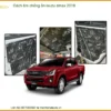 Cách Âm Chống Ồn Isuzu Dmax 2019 - Trung Tâm Lắp Đặt Chính Hãng TPHCM