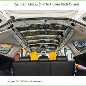 Dịch Vụ Thi Công Cách Âm Chống Ồn Ô Tô Huyện Bình Chánh - Giá Tốt TPHCM - Ảnh 2