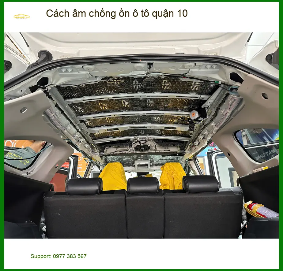 Nơi Lắp Cách Âm Chống Ồn Ô Tô âm chống ồn ô tô quận 10 - Giá Tốt TPHCM