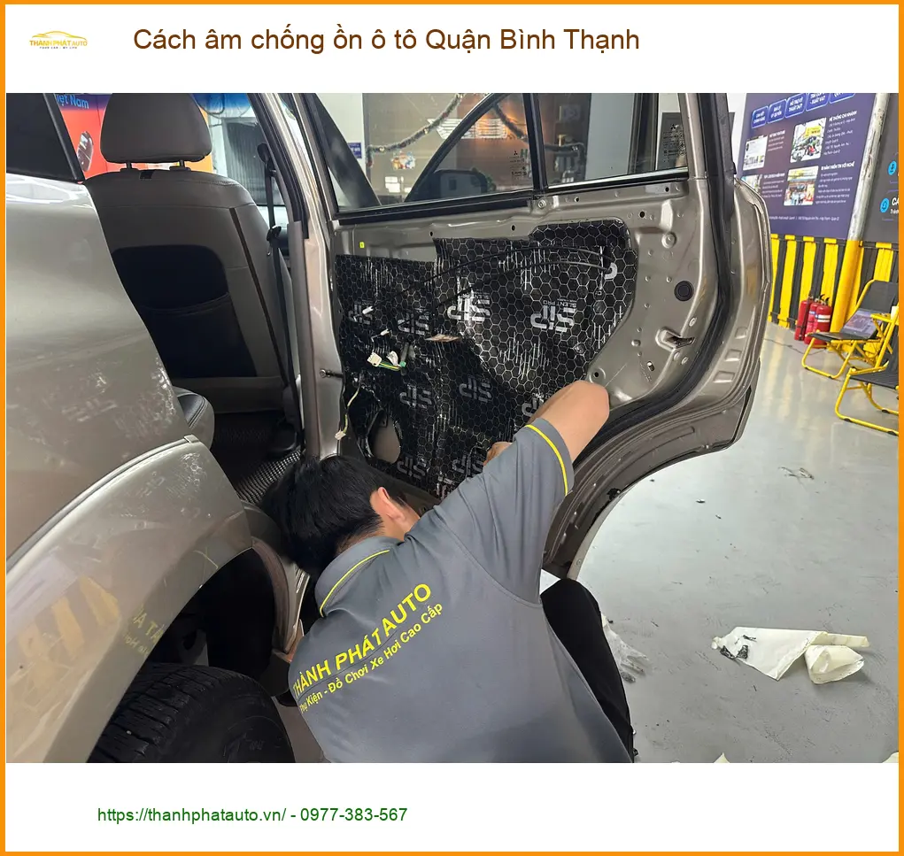 Dịch Vụ Thi Công Cách Âm Chống Ồn Ô Tô Quận Bình Thạnh - Thi Công Chuyên Nghiệp