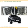 Cách Âm Chống Ồn Cho Peugeot 3008 - Trung Tâm Lắp Đặt Uy Tín TPHCM