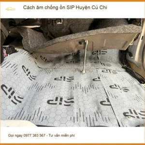 Nơi Lắp Cách Âm Chống Ồn Ô Tô âm chống ồn SIP Huyện Củ Chi - Giá Tốt TPHCM - Ảnh 2