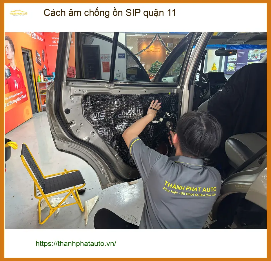 Dịch Vụ Thi Công Cách Âm Chống Ồn Ô Tô SIP quận 11 - Thi Công Chuyên Nghiệp ảnh thực tế 2