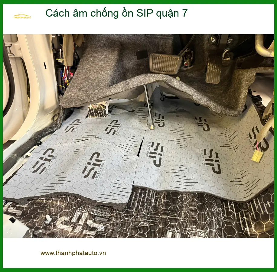 Nơi Thi Công Cách Âm Chống Ồn Ô Tô âm chống ồn SIP quận 7 - Giá Tốt TPHCM ảnh thực tế 2