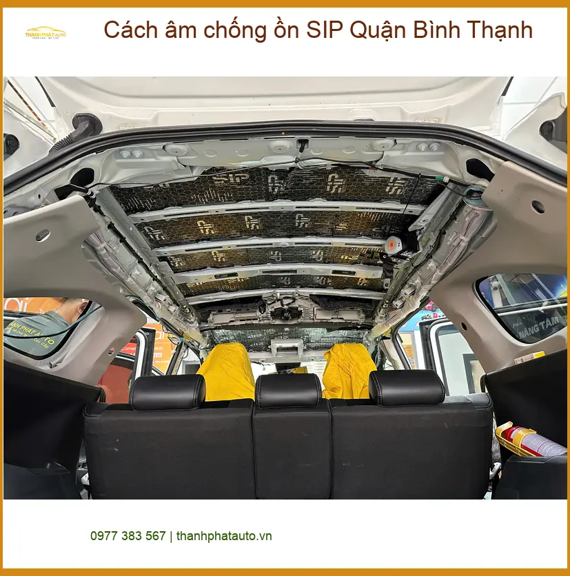 Nơi Lắp Cách Âm Chống Ồn Ô Tô SIP Quận Bình Thạnh - Lắp Đặt Giá Tốt