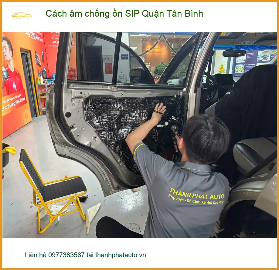 Trung Tâm Thi Công Cách Âm Chống Ồn Ô Tô SIP Quận Tân Bình - Thi Công Chuyên Nghiệp ảnh thực tế 2