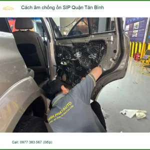 Trung Tâm Thi Công Cách Âm Chống Ồn Ô Tô SIP Quận Tân Bình - Thi Công Chuyên Nghiệp - Ảnh 3