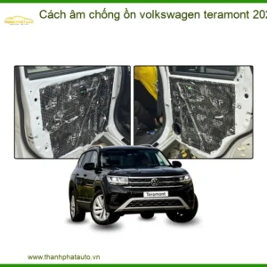 Cách âm chống ồn volkswagen teramont 2021