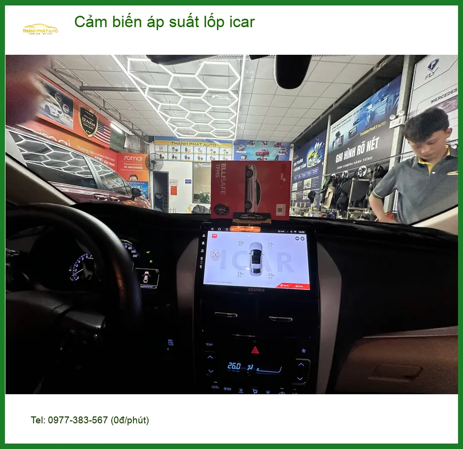 Anh Khôi lắp cảm biến áp suất lốp cho Hyundai Creta tại Quận Phú Nhuận