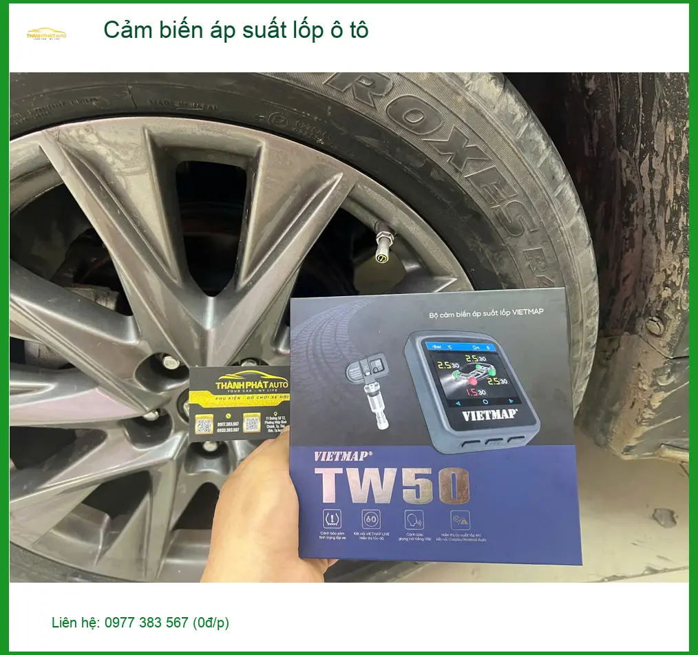 Chị Mai Anh lắp cảm biến áp suất lốp ô tô Mazda CX-5 tại Quận Bình Tân ảnh thực tế 2