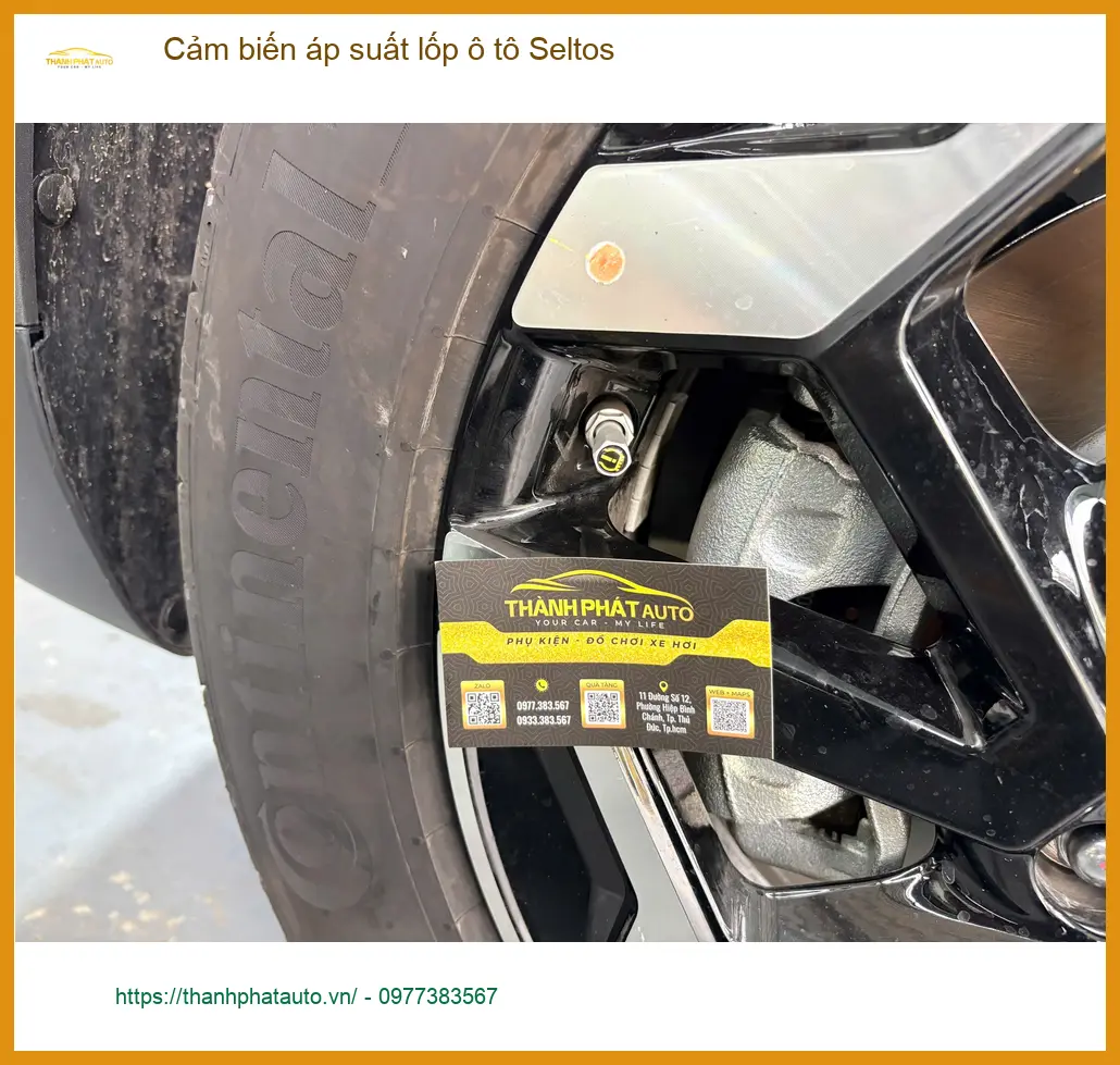 Anh Minh nâng cấp cảm biến áp suất lốp Seltos tại Quận 7 đảm bảo an toàn ảnh thực tế 2