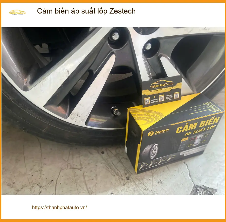 Chị Quỳnh lắp cảm biến áp suất lốp Zestech cho Honda HR-V ở Phú Nhuận ảnh thực tế 4