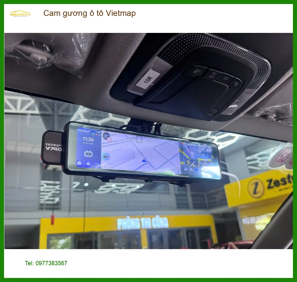 Anh Tuấn Kiệt lắp Cam gương ô tô Vietmap cho Honda HR-V tại Quận Tân Phú để tăng tầm nhìn ảnh thực tế 2