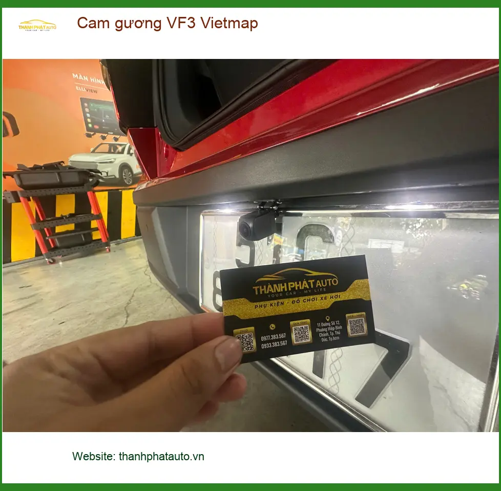 Anh Khải lắp cam gương Vietmap VF3 tại Quận 3 an toàn hơn ảnh thực tế 2
