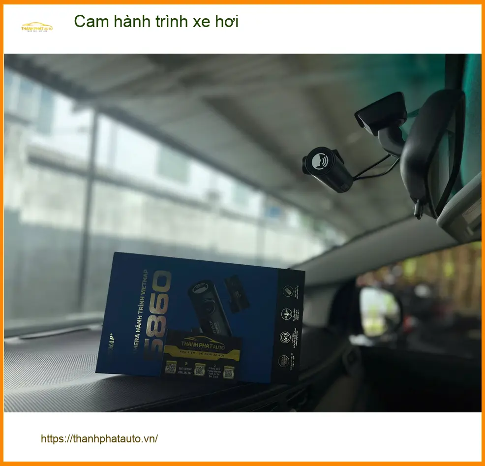 Anh Hùng lắp cam hành trình xe hơi cho Mitsubishi Xpander để an tâm lái xe tại Quận 11